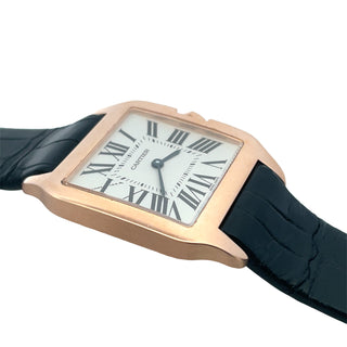 18K Rose Gold Cartier Santos Dumont, with card