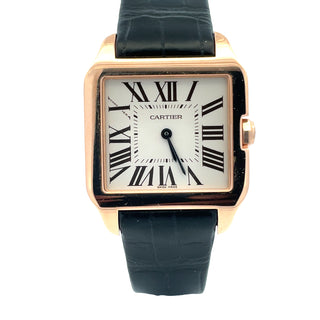 18K Rose Gold Cartier Santos Dumont, with card