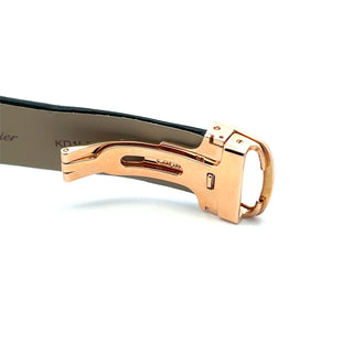 18K Rose Gold Cartier Santos Dumont, with card