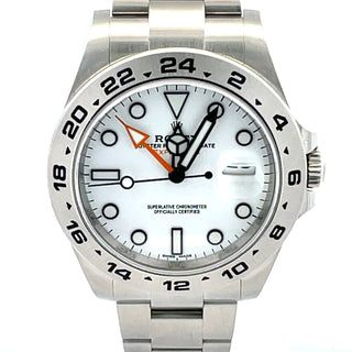 Stainless Steel Rolex Explorer II Ref. 216750 GMT