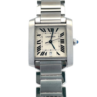 Steel Cartier Tank Francaise
