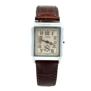 Rare Early Steel Croton 'bumper' Automatic Unique Crown