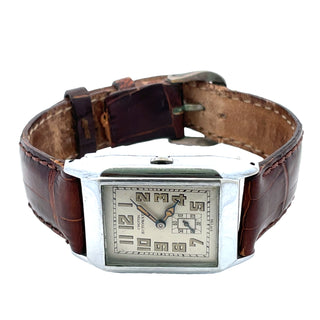 Rare Early Steel Croton 'bumper' Automatic Unique Crown