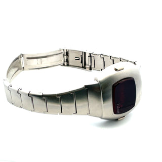 Silvertone 1970's Pulsar LED Wristwatch