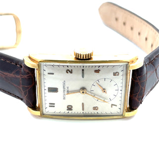 18K Rare Patek Philippe Ref. 1559 Rectangular Wristwatch