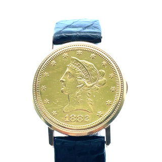 $10 Liberty Eagle Coin Wristwatch