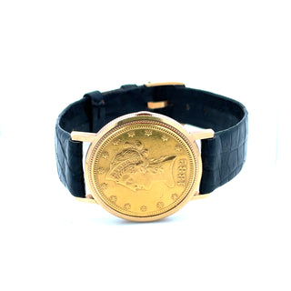 $10 Liberty Eagle Coin Wristwatch