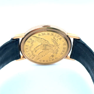 $10 Liberty Eagle Coin Wristwatch