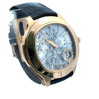 18K Piaget Black Tie Emperador Minute Repeater Wristwatch, Complete