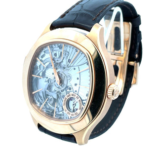18K Piaget Black Tie Emperador Minute Repeater Wristwatch, Complete