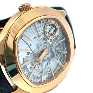 18K Piaget Black Tie Emperador Minute Repeater Wristwatch, Complete