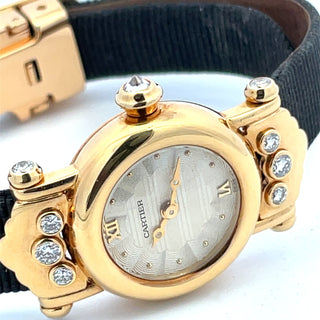 18K Diabolo de Cartier Mini Bracelet Wristwatch