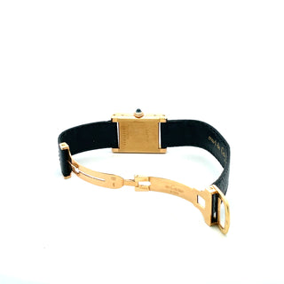 18K Cartier Tank Normal Wristwatch