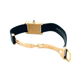 18K Cartier Tank Normal Wristwatch