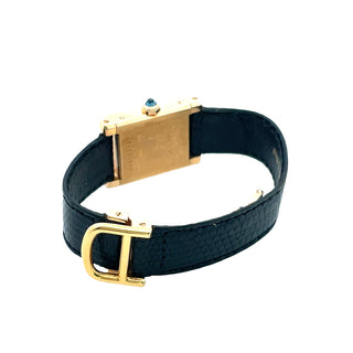 18K Cartier Tank Normal Wristwatch
