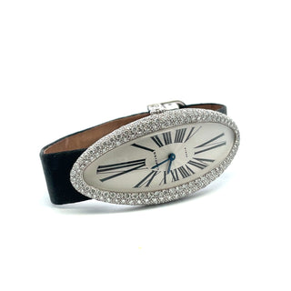 18K Cartier Cartier Baignoire Allongee Diamond Maxi