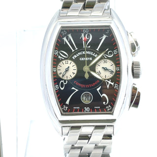 Stainless Steel Franck Muller Conquistador Chrono, B&P
