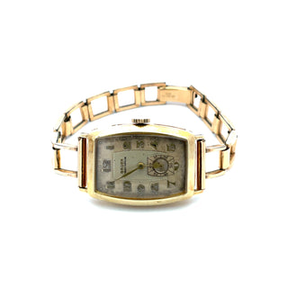 Gold-Filled Gruen Deco Wristwatch