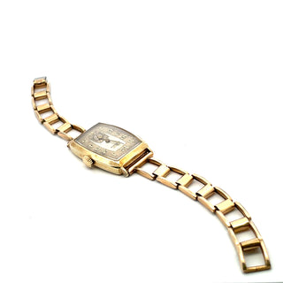 Gold-Filled Gruen Deco Wristwatch