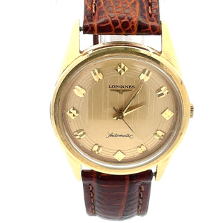 14K Longines Automatic Wristwatch, Ca. 1960