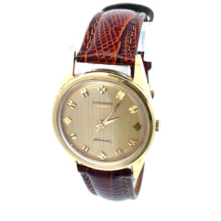 14K Longines Automatic Wristwatch, Ca. 1960