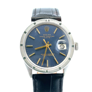 Vintage Stainless Steel Rolex Ref. 1501 Gilt Dial