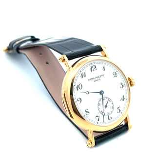 18K Patek Reference 3960J 150th Anniversary Officer's Watch