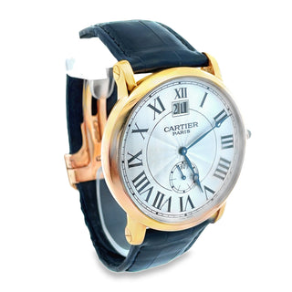 18K Rose Gold Rotonde de Cartier Date Wristwatch