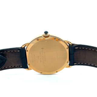18K Cartier Ronde Louis Mecanique Wristwatch, Complete