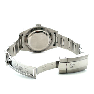 Stainless Steel Rolex Blue Dial Milgauss Wristwatch, Complete