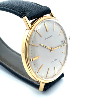 18K Rare Vintage Cartier Automatic Wristwatch