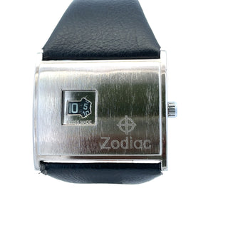 1970's Zodiac Mechanical Jump Hour Wristwatch