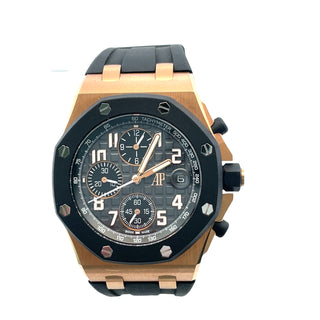 18KR Audemars Piguet Offshore Chronograph, B&P