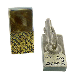 Atelier Zobel: Rutilated Quartz Cufflinks