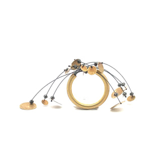 18K Black Diamond Ring