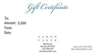 $250 Gift Certificate