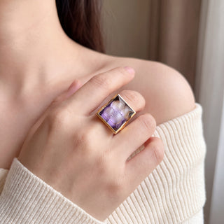 Atelier Munsteiner: Ametrine 'Magic Eye' Ring