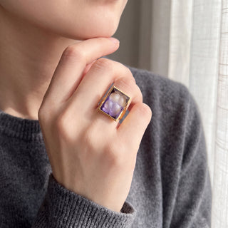 Atelier Munsteiner: Ametrine 'Magic Eye' Ring