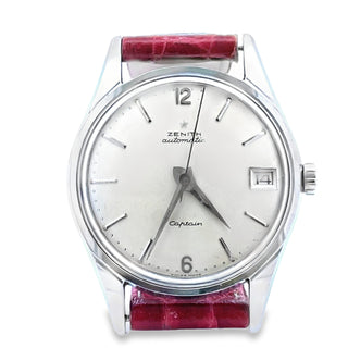 Stainless Steel Vintage Zenith 'Captain' Automatic