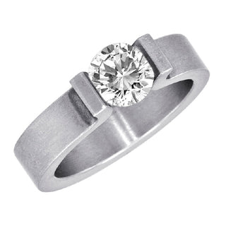 Omega Platinum Tension-Set Mounting