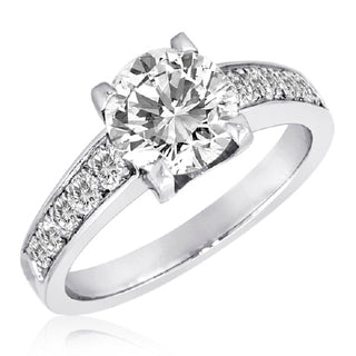Michael Bondanza: Platinum 'Dakota' Engagement Ring