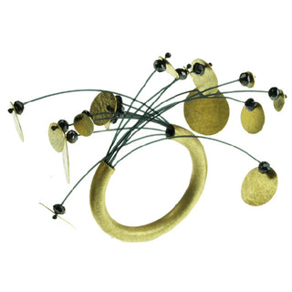 18K Black Diamond Ring