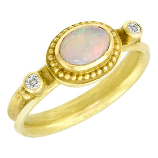 Barbara Heinrich: 18K and Opal Ring