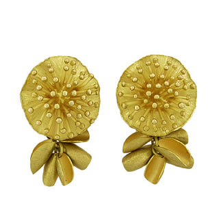 18K Poppy Earrings