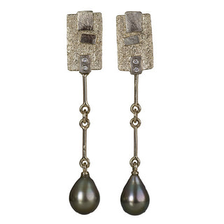 Tahitian Pearl Chandelier Earrings