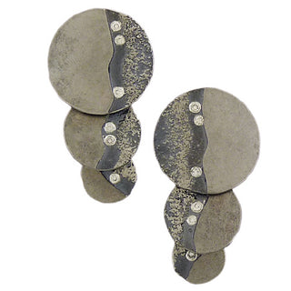 Palladium and Sterling Circle Drops