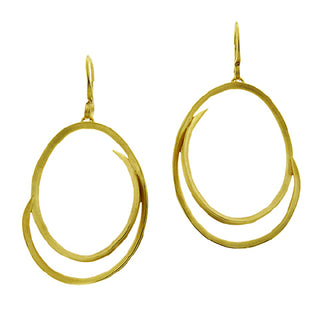 Large Swirl Earrings