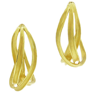 Seafoam Hoop Earrings