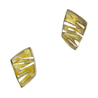 Glenda Arentzen: Gold and Silver Earrings