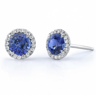 Omi Prive: Sapphire Earring Studs